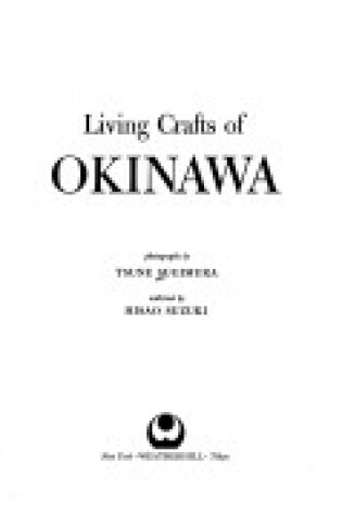 Cover of Living Crafts of Okinawa