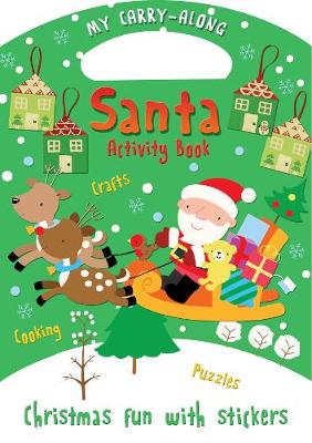 Book cover for My Carry-along Santa Activity Book