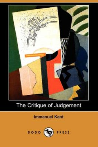 Cover of The Critique of Judgement (Dodo Press)