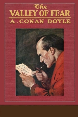 Book cover for The Valley of Fear by Arthur Conan Doyle Illustrated Edition