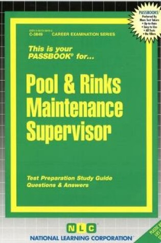 Cover of Pool & Rinks Maintenance Supervisor