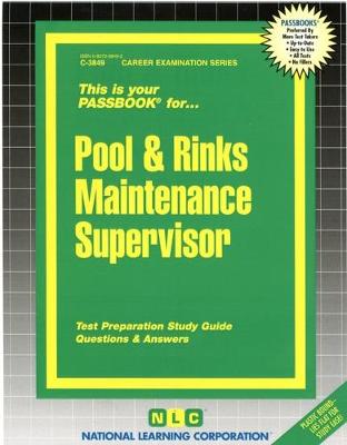 Book cover for Pool & Rinks Maintenance Supervisor