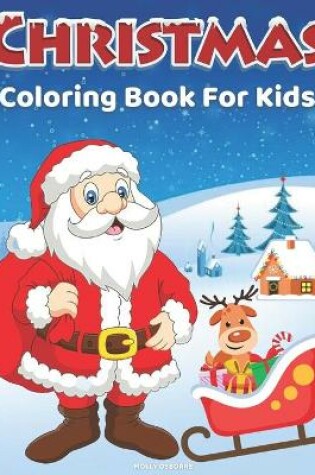 Cover of Christmas Coloring Book for Kids