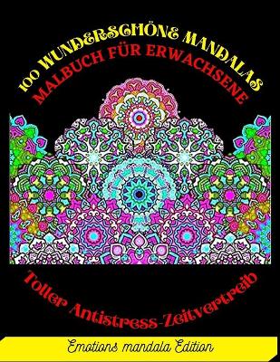 Book cover for 100 Wunderschoene Mandalas