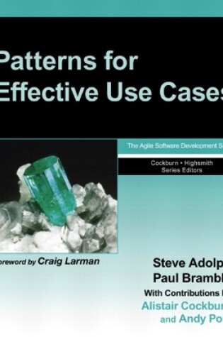 Cover of Patterns for Effective Use Cases