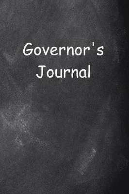 Cover of Governor's Journal Chalkboard Design