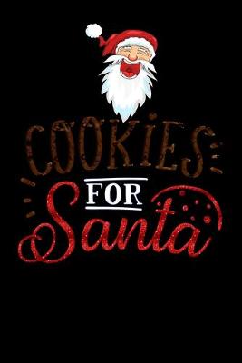 Book cover for cookies for santa