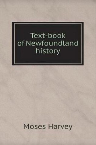 Cover of Text-book of Newfoundland history