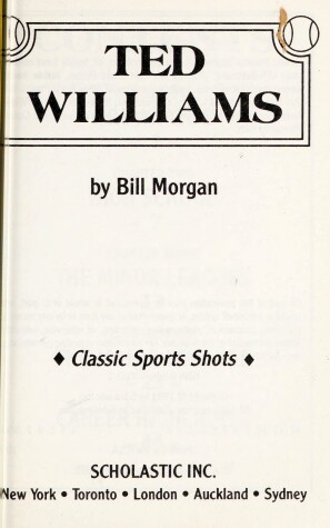 Book cover for Ted Williams