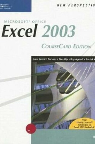 Cover of New Perspectives on Microsoft Office Excel 2003, Brief, CourseCard Edition