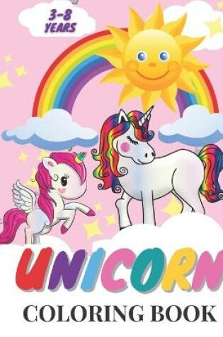 Cover of Unicorn Coloring Book