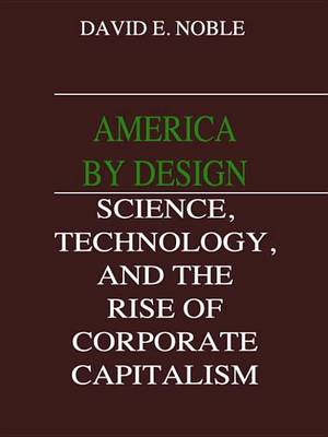 Book cover for America by Design