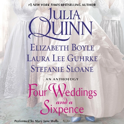 Book cover for Four Weddings and a Sixpence