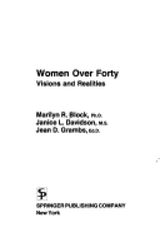 Cover of Women Over Forty
