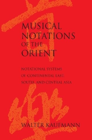 Cover of Musical Notations of the Orient