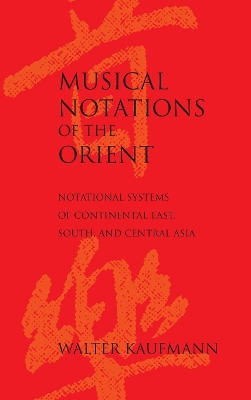 Book cover for Musical Notations of the Orient