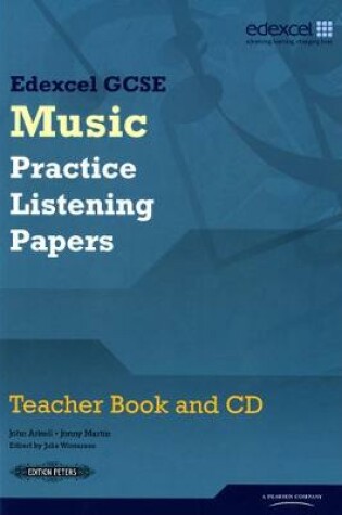 Cover of Edexcel GCSE Music Practice Listening Papers Teacher book and CD