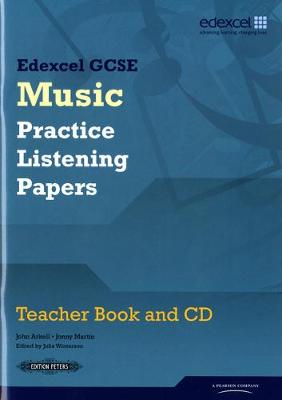 Cover of Edexcel GCSE Music Practice Listening Papers Teacher book and CD