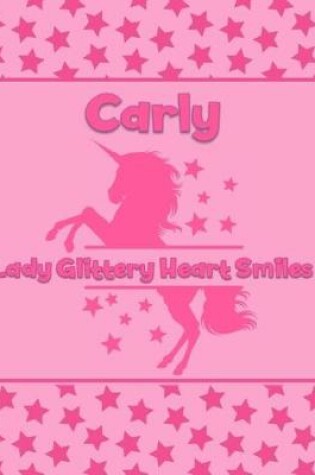 Cover of Carly Lady Glittery Heart Smiles