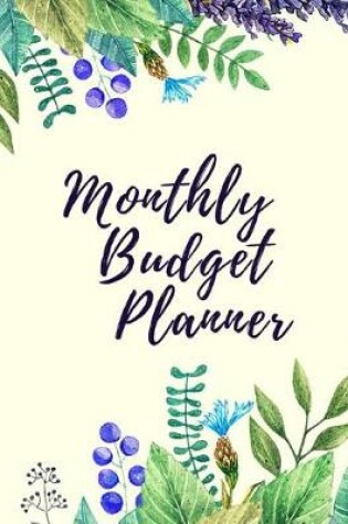 Cover of Monthly Budget Planner