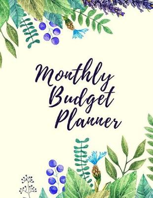 Cover of Monthly Budget Planner