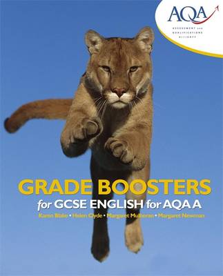 Book cover for Grade Boosters for GCSE English for AQA A