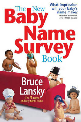 Book cover for The New Baby Name Survey Book