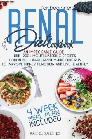 Cover of Renal Diet Cookbook for Beginners