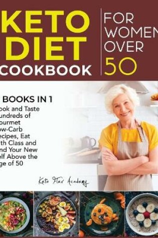 Cover of Keto Diet Cookbook for Women Over 50 [4 books in 1]