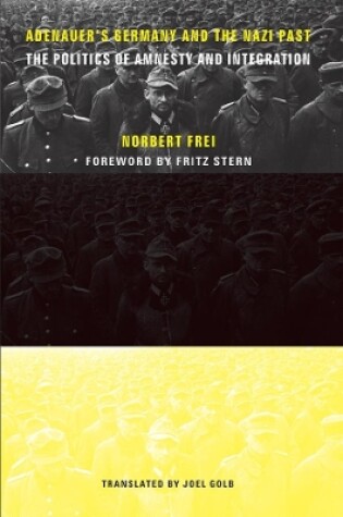 Cover of Adenauer's Germany and the Nazi Past