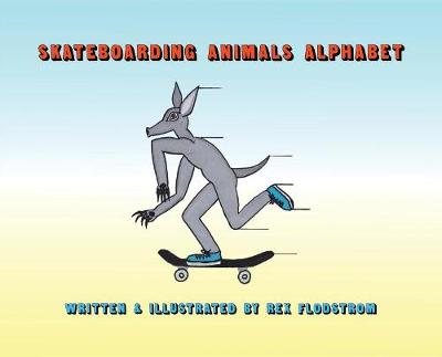 Book cover for Skateboarding Animals Alphabet