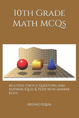 Book cover for 10th Grade Math MCQs