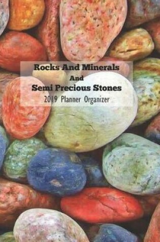 Cover of Rocks and Minerals and Semi Precious Stones 2019 Planner Organizer