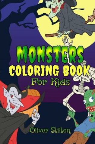 Cover of Monsters Coloring Book for Kids