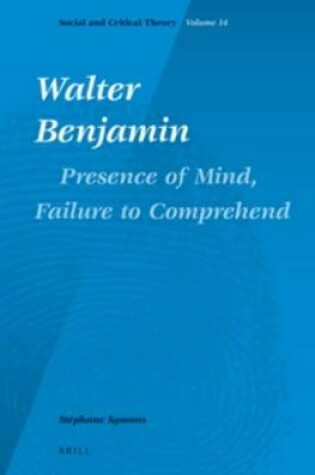 Cover of Walter Benjamin