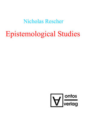 Book cover for Epistemological Studies