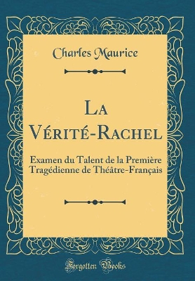 Book cover for La Vérité-Rachel