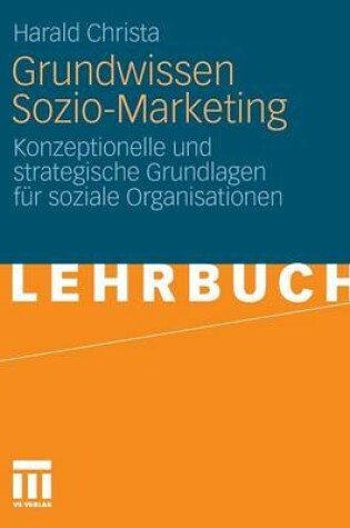 Cover of Grundwissen Sozio-Marketing