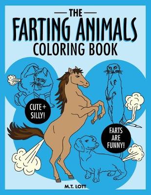 Book cover for The Farting Animals Coloring Book