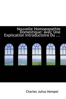 Book cover for Nouvelle Homoeopathie Domestique