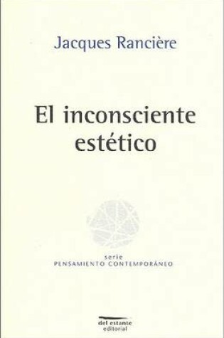 Cover of El Inconsciente Estetico