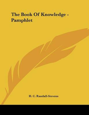 Book cover for The Book of Knowledge - Pamphlet