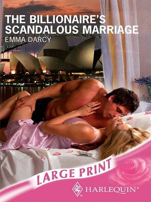 Book cover for The Billionaire's Scandalous Marriage