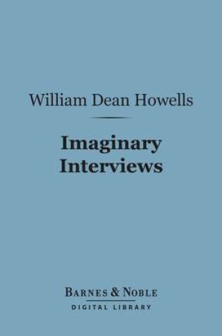 Cover of Imaginary Interviews (Barnes & Noble Digital Library)