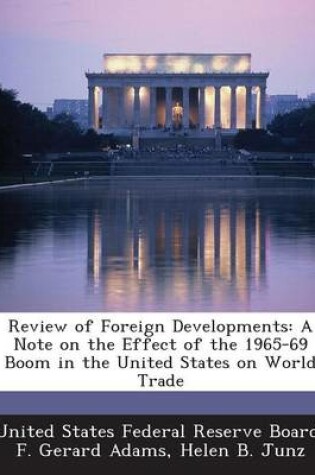 Cover of Review of Foreign Developments