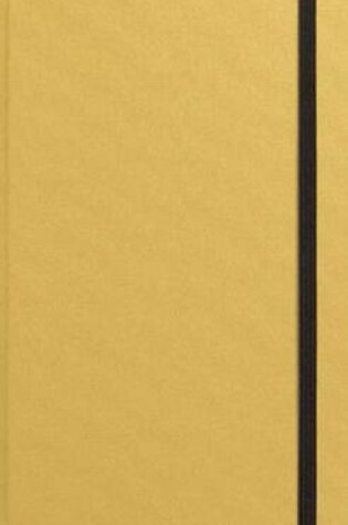Cover of Shinola Journal, HardLinen, Ruled, Golden (5.25x8.25)