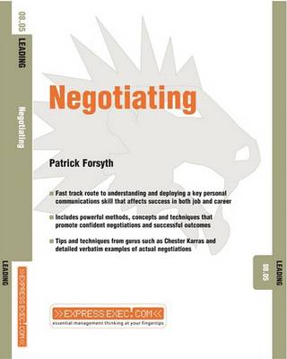 Book cover for Negotiating