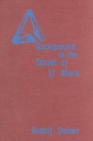 Cover of Background to the Gospel of Saint Mark