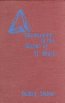 Book cover for Background to the Gospel of Saint Mark