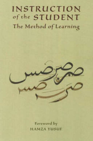 Cover of Instruction of the Student